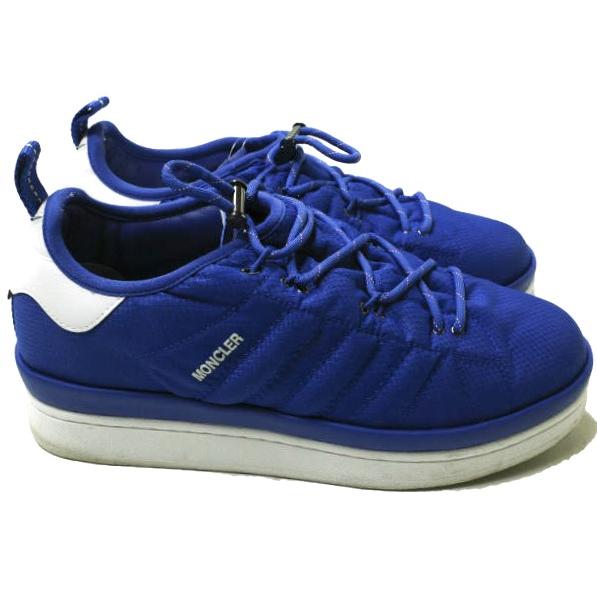 【新品】MONCLER ネイビー ストライプ スニーカー MONCLER x adidas Originals モンクレール アディダス 23AW 別注
