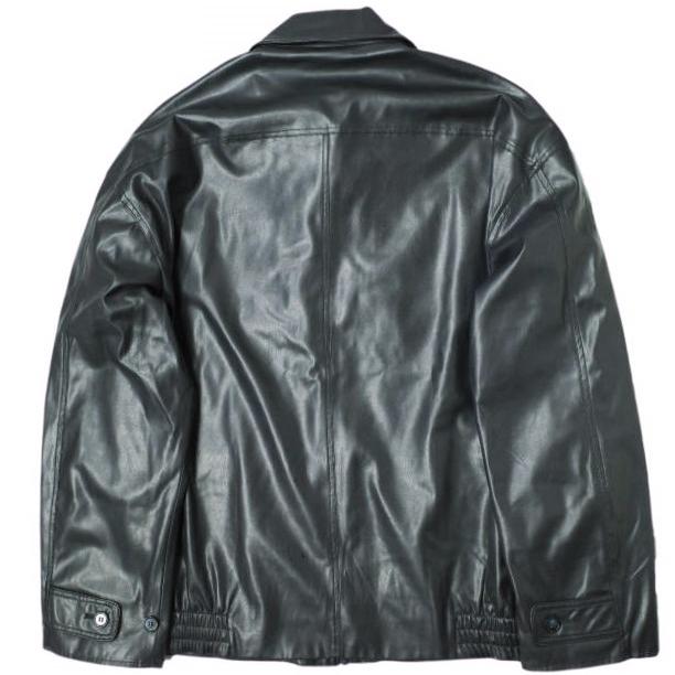 rajabrooke ラジャブルック 日本製 KULIT BUATAN フェイクレザージャケット L NAVY 革ジャン アウター g15314 |  | 01