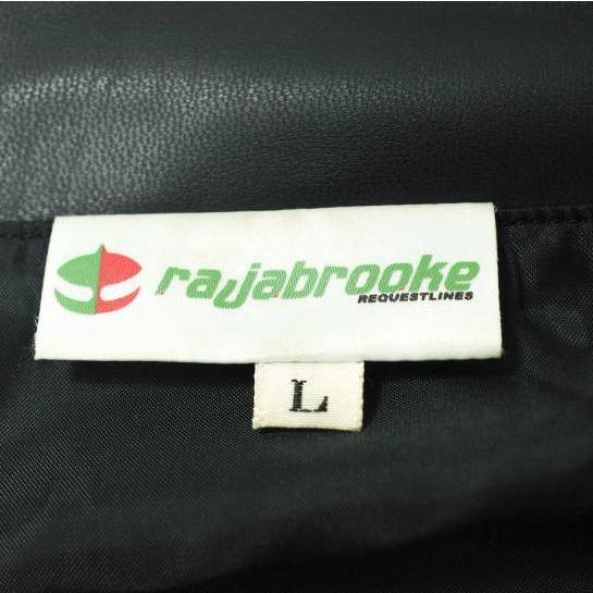 rajabrooke ラジャブルック 日本製 KULIT BUATAN フェイクレザージャケット L NAVY 革ジャン アウター g15314 |  | 02