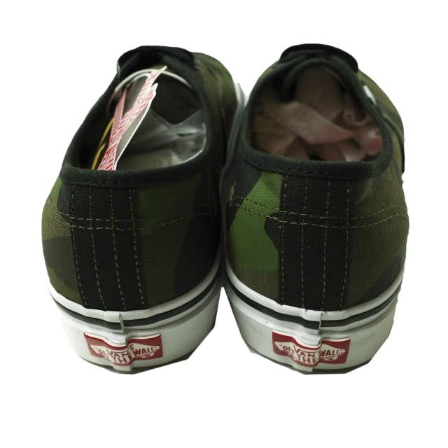 新品 A BATHING APE x VANS ア ベイシング エイプ バンズ 別注 AUTHENTIC 44 DX オーセンティック US9(27cm) 1ST CAMO GREEN 迷彩 g15319 |  | 03