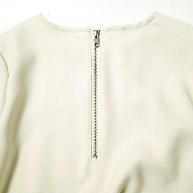 TO UNITED ARROWS ユナイテッドアローズ 日本製 P FLA MAXI ONE PIECE 二重織カルゼマキシワンピース 1583-699-0060 M Off White g15329 |  | 08