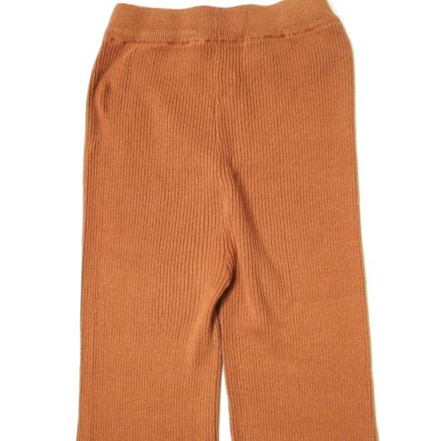 PERVERZE パーバーズ 20SS Cotton Rib Line Pants コットンリブラインパンツ 0120010503 Free オレンジ カットオフ イージー フレア g15332 |  | 03