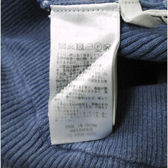 PERVERZE パーバーズ Cotton Rib Line Pants コットンリブラインパンツ 0119030503 Free ブルー カットオフ イージー フレア g15337 |  | 07