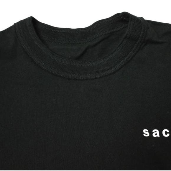 sacai サカイ 22SS AGAIN & L/S T-SHIRT ロゴプリント ロング sacai サカイ 22SS AGAIN & L/S T-SHIRT ロゴプリント ロング