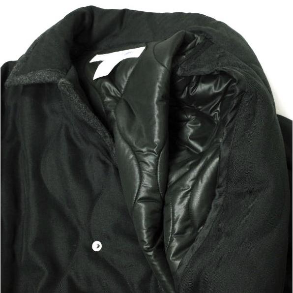 COMME des GARCONS SHIRT コムデギャルソンシャツ 22AW COACH JACKET 変形 キルティング コーチジャケット FJ-J006 L BLACK 定価144,100円｜looponline｜08