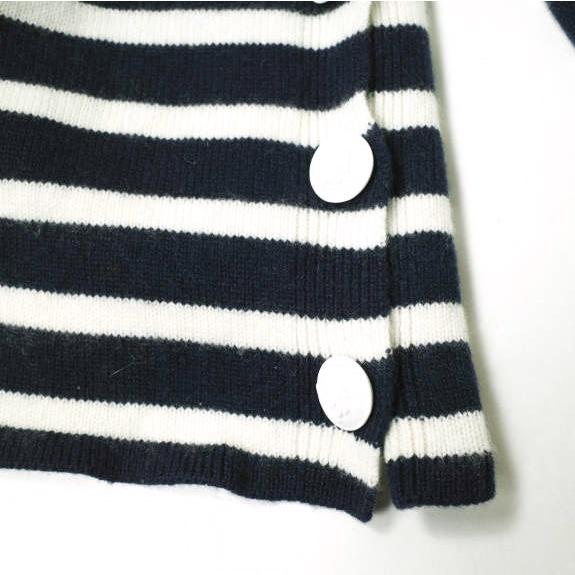 Drawer ドゥロワー ボーダークルーネックプルオーバー 6513-106-0733 1