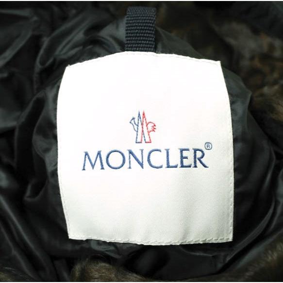 MONCLER モンクレール NANDINIE ファー付きフーデッドショートダウンジャケット 122-093-46390-10 00 ブラック ハンガリー製 g15385 |  | 02