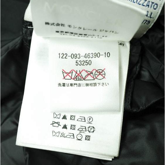 MONCLER モンクレール NANDINIE ファー付きフーデッドショートダウンジャケット 122-093-46390-10 00 ブラック ハンガリー製 g15385 |  | 08