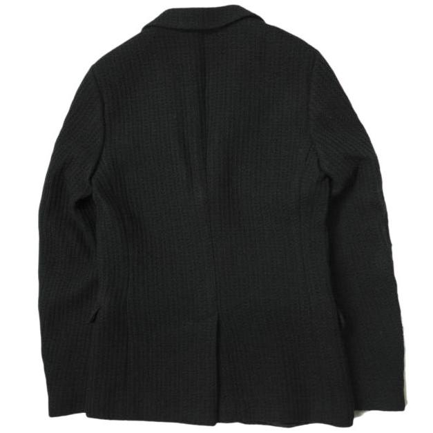 GUCCI グッチ イタリア製 鍵編みニット2Bジャケット 4JPU51 1DIJF0 7-44R ブラック テーラード アンコン アウター g15420 |  | 01