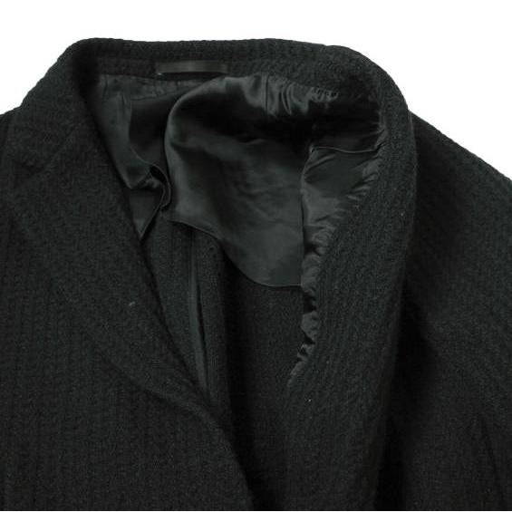 GUCCI グッチ イタリア製 鍵編みニット2Bジャケット 4JPU51 1DIJF0 7-44R ブラック テーラード アンコン アウター g15420 |  | 05