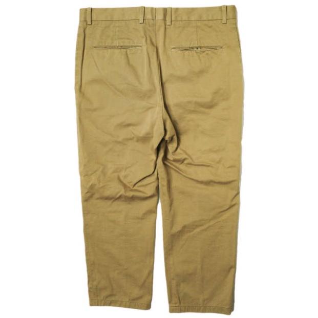 JIL SANDER ジルサンダー 18AW Cotton Twill Trousers コットンツイルトラウザーズパンツ JSUN310131MN24310082 46 BEIGE テーパード チノ |  | 01