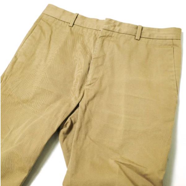 JIL SANDER ジルサンダー 18AW Cotton Twill Trousers コットンツイルトラウザーズパンツ JSUN310131MN24310082 46 BEIGE テーパード チノ |  | 03