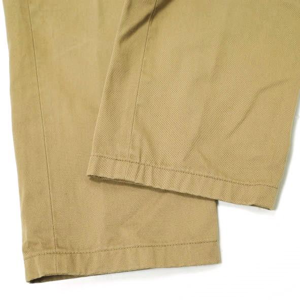 JIL SANDER ジルサンダー 18AW Cotton Twill Trousers コットンツイルトラウザーズパンツ JSUN310131MN24310082 46 BEIGE テーパード チノ |  | 06