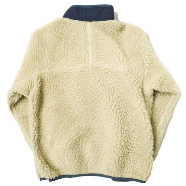 PATAGONIA パタゴニア 2000年製 CLASSIC RETRO CARDIGAN レトロカーディガン 85557 KID'S 12 ナチュラル MADE IN USA フリース ジャケット |  | 01