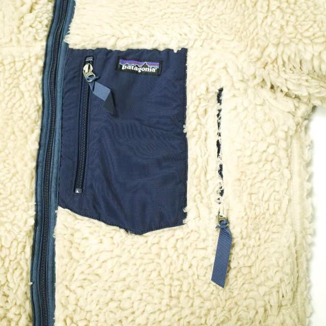 PATAGONIA パタゴニア 2000年製 CLASSIC RETRO CARDIGAN レトロカーディガン 85557 KID'S 12 ナチュラル MADE IN USA フリース ジャケット |  | 04