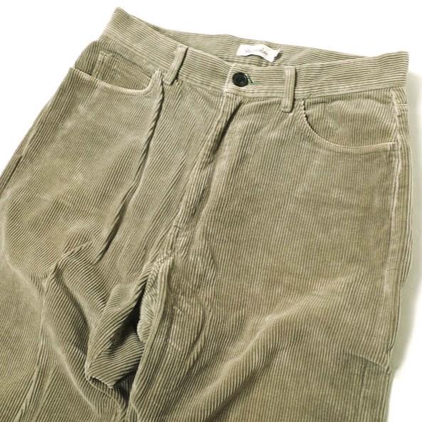 Steven Alan スティーブンアラン 日本製 9WALE CORDUROY 5P BAGGY WORK