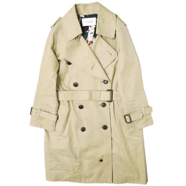 beautiful people x UNITED ARROWS ビューティフルピープル アローズ 別注 コットンツイルトレンチコート 1351103402 140 ベージュ g15491 | 