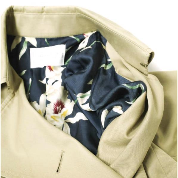 beautiful people x UNITED ARROWS ビューティフルピープル アローズ 別注 コットンツイルトレンチコート 1351103402 140 ベージュ g15491 |  | 08