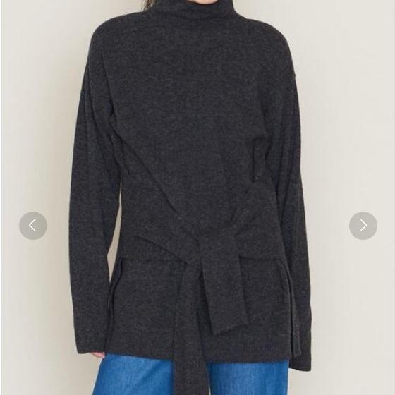 ASTRAET アストラット 12G ハイネックダブルスリーブニット 5413-105-0161 Free チャコールグレー セーター UNITED ARROWS トップス g15495 |  | 02