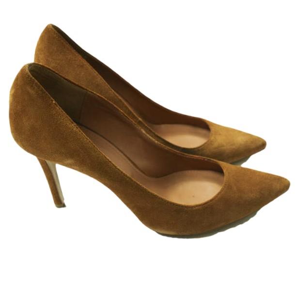 PIPPICHIC ピッピシック Pointed toe 8.5cm heel pumps ポインテッドトゥスエードヒールパンプス PP15-PPP11 37(24cm) CARAMEL g15500 |  | 02