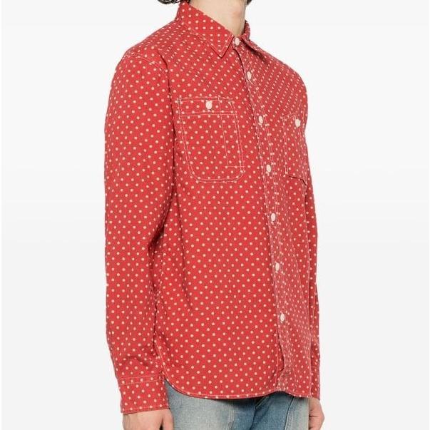 RRL ダブルアールエル 23AW POLKADOT WOVEN WORK SHIRT ポルカ RRL ダブルアールエル 23AW POLKADOT WOVEN WORK SHIRT ポルカ