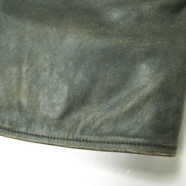 RRL ダブルアールエル INDIGO LEATHER CAR COAT インディゴ RRL ダブルアールエル INDIGO LEATHER CAR COAT インディゴ