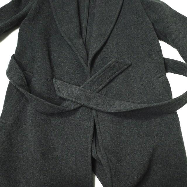 POLO RALPH LAUREN ポロ・ラルフローレン ウールブレンド ラップコート 211769927002 XXS チャコールグレー アウター g15506 |  | 05