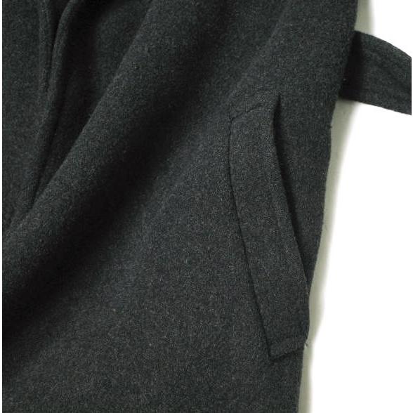 POLO RALPH LAUREN ポロ・ラルフローレン ウールブレンド ラップコート 211769927002 XXS チャコールグレー アウター g15506 |  | 06