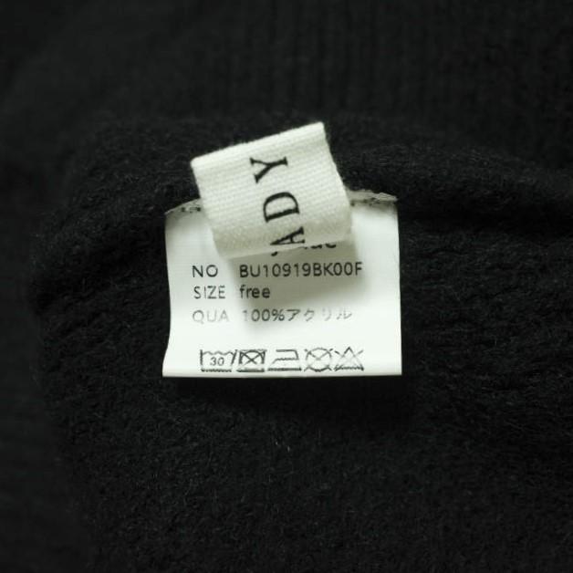 LADY BLUE レディブルー ニットルーズカーディガン BU10919BK00F Free ブラック トップス g15530 |  | 06
