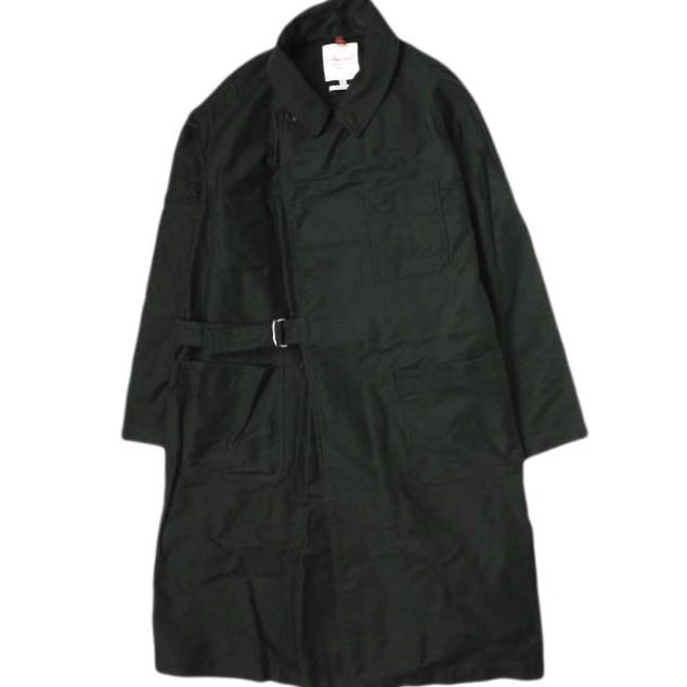 Le Sans Pareil ル サン パレイユ 日本製 モールスキン タイロッケンコート LSP-25U-203006 42(LARGE) ブラック アウター g15532 | 