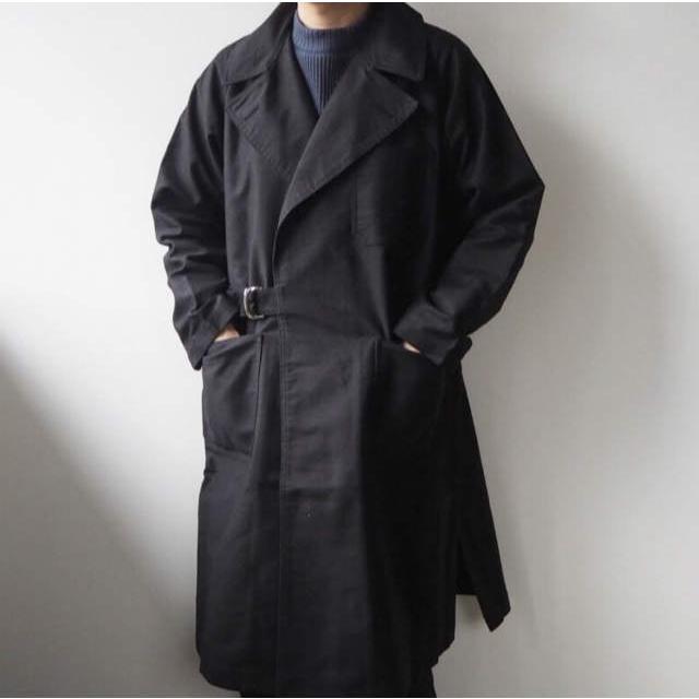 Le Sans Pareil ル サン パレイユ 日本製 モールスキン タイロッケンコート LSP-25U-203006 42(LARGE) ブラック アウター g15532 |  | 02