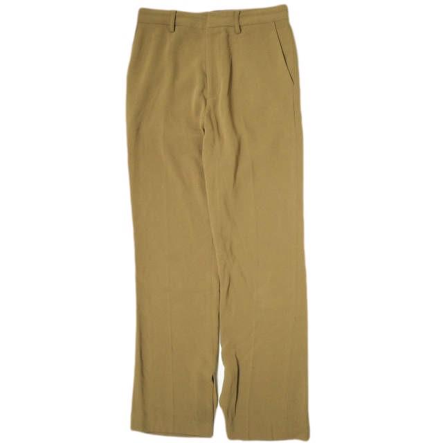 maturely マチュアリー 20AW Georgette Slacks ジョーゼットスラックス 13-23-0114-195 1 WALNUT パンツ BEAMS ボトムス g15538 | 