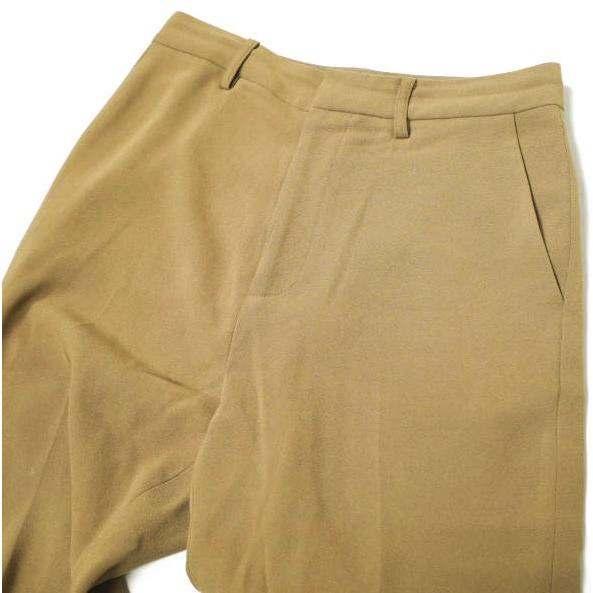 maturely マチュアリー 20AW Georgette Slacks ジョーゼットスラックス 13-23-0114-195 1 WALNUT パンツ BEAMS ボトムス g15538 |  | 03