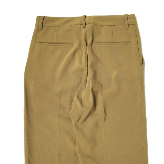 maturely マチュアリー 20AW Georgette Slacks ジョーゼットスラックス 13-23-0114-195 1 WALNUT パンツ BEAMS ボトムス g15538 |  | 05