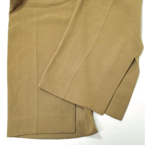 maturely マチュアリー 20AW Georgette Slacks ジョーゼットスラックス 13-23-0114-195 1 WALNUT パンツ BEAMS ボトムス g15538 |  | 06