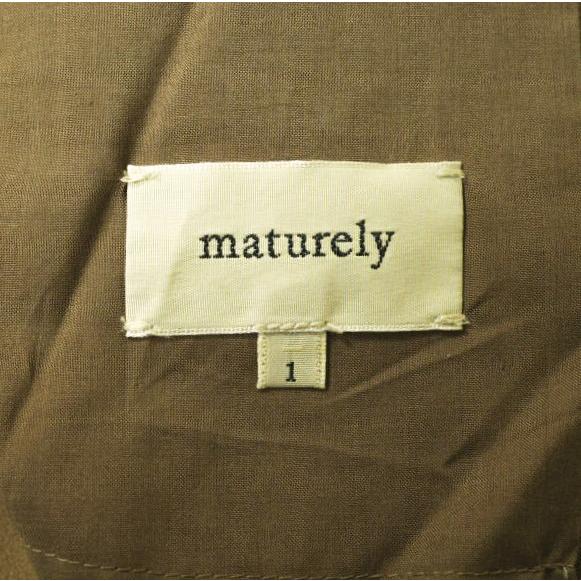 maturely マチュアリー 20AW Georgette Slacks ジョーゼットスラックス 13-23-0114-195 1 WALNUT パンツ BEAMS ボトムス g15538 |  | 07