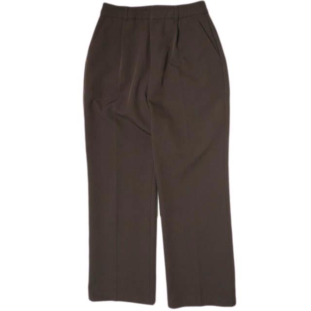 Ray BEAMS レイビームス 22AW 1タックカラーパンツ 61-23-0060-513 0 ブラウン ボトムス g15544 | 