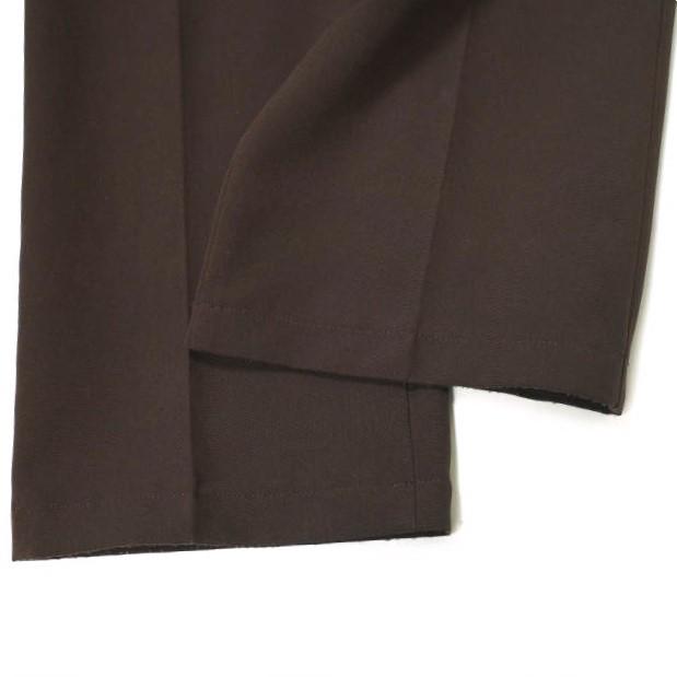 Ray BEAMS レイビームス 22AW 1タックカラーパンツ 61-23-0060-513 0 ブラウン ボトムス g15544 |  | 07