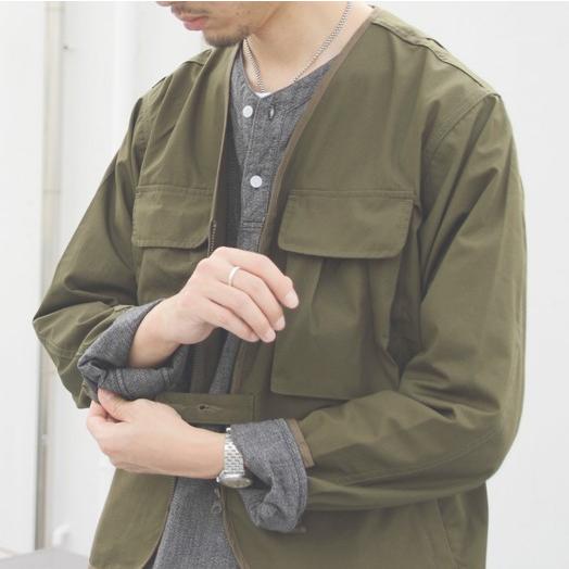 KENNETH FIELD ケネスフィールド 21SS TRAVEL FISHING CARDIGAN トラベルフィッシングカーディガン S Olive ジャケット アウター g15572 |  | 02