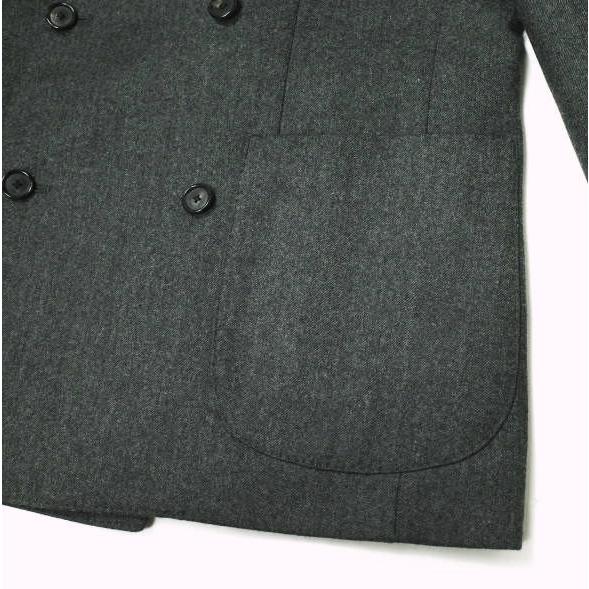 KAPTAIN SUNSHINE キャプテンサンシャイン 23AW 日本製 Double Breasted Jacket ダブルブレストジャケット KS23FJK04 34 CHARCOAL g15575 |  | 04