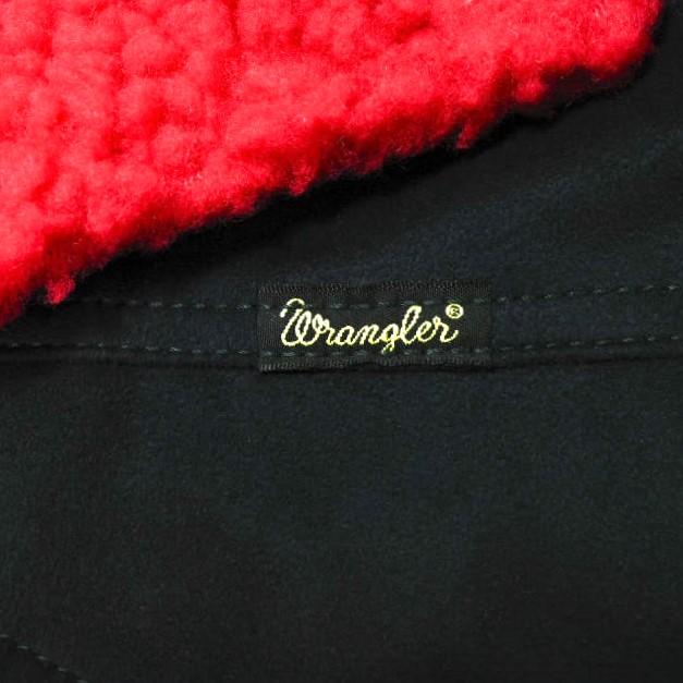 Wrangler x CALEE ラングラー キャリー 別注 FAKE SUEDE RANCH COAT フェイクスエード ボアランチコート WS9202 S ネイビー/レッド g15588 |  | 05