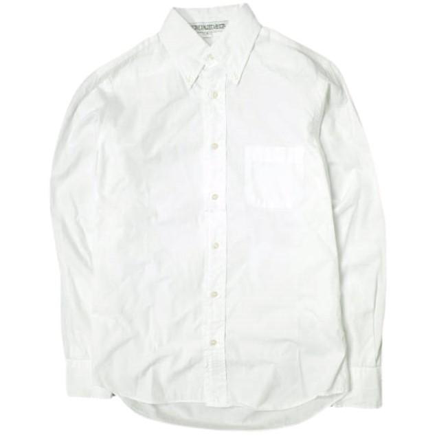 INDIVIDUALIZED SHIRTS x KATO' AAA インディビジュアライズドシャツ カトー トリプルエー 別注 ボタンダウンシャツ S ホワイト BD g15596 | 