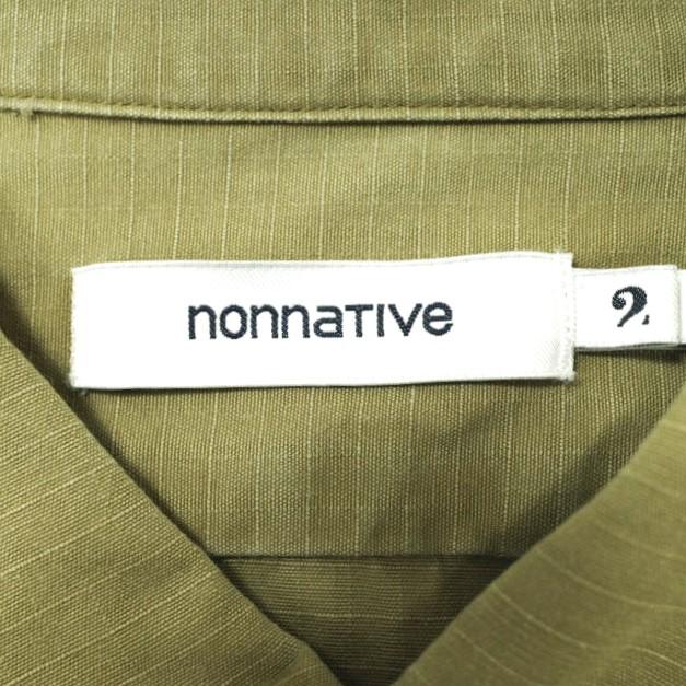nonnative ノンネイティブ 19SS HUNTER LONG SHIRT COTTON nonnative ノンネイティブ 19SS HUNTER LONG SHIRT COTTON