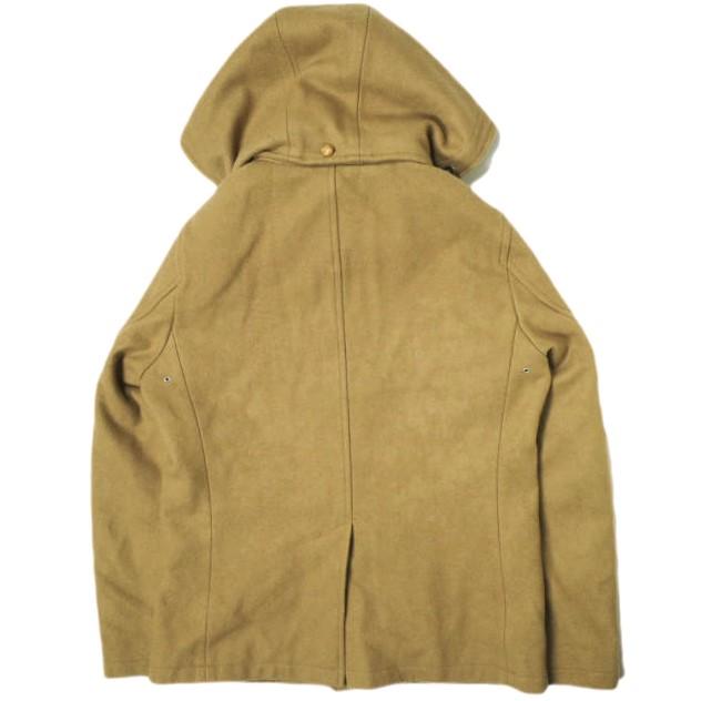 SOPHNET. ソフネット 日本製 WOOL MELTON HOODED SHORT BLOUSON ウールメルトンフーデッドショートブルゾン SOPH-123035 M キャメル g15611 |  | 01