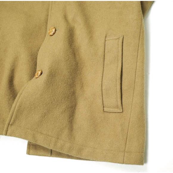 SOPHNET. ソフネット 日本製 WOOL MELTON HOODED SHORT BLOUSON ウールメルトンフーデッドショートブルゾン SOPH-123035 M キャメル g15611 |  | 04