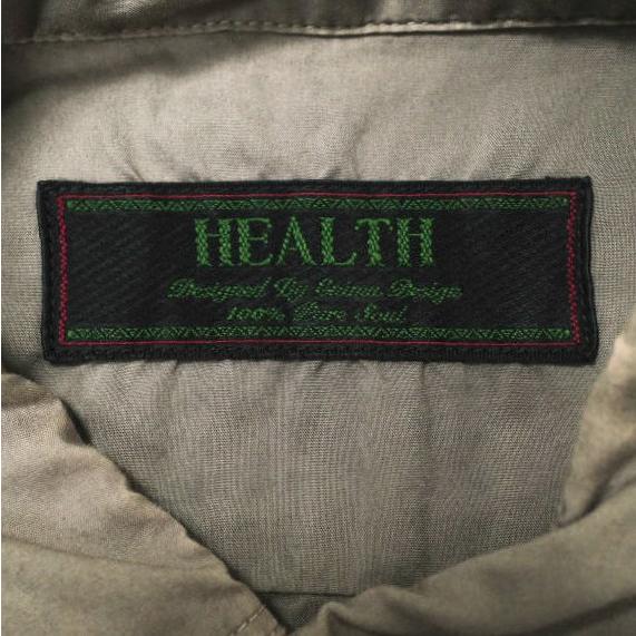 HEALTH ヘルス 日本製 Coach Shirts コーチシャツ S チャコールグレー 長袖 トップス g15618 |  | 02