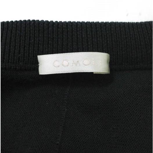 COMOLI コモリ コットンシルクメッシュニット M01-06003 3 NAVY