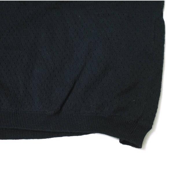 COMOLI コモリ コットンシルクメッシュニット M01-06003 3 NAVY