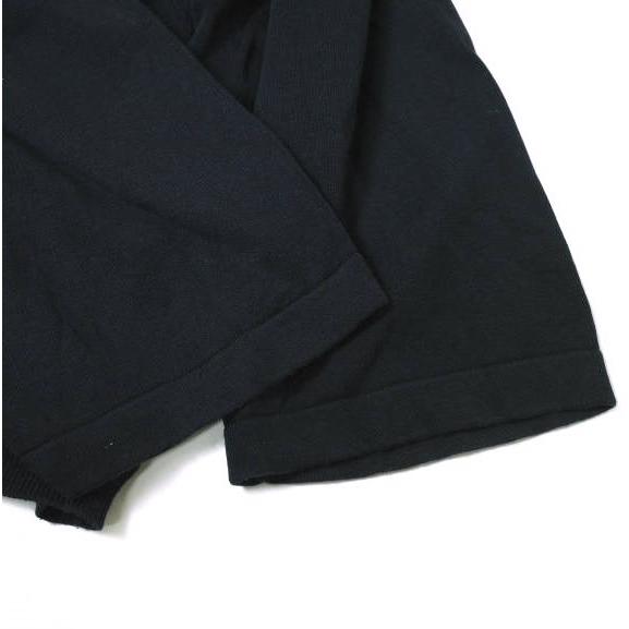 COMOLI コモリ コットンシルクメッシュニット M01-06003 3 NAVY