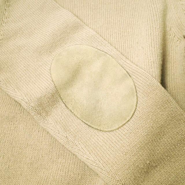 MAISON MARGIELA 4 14 メゾンマルジェラ 22AW Elbow Patch Sweater 5G エルボーパッチクルーネックニット SI1GP0001 S18064 S BEIGE g15625 |  | 05